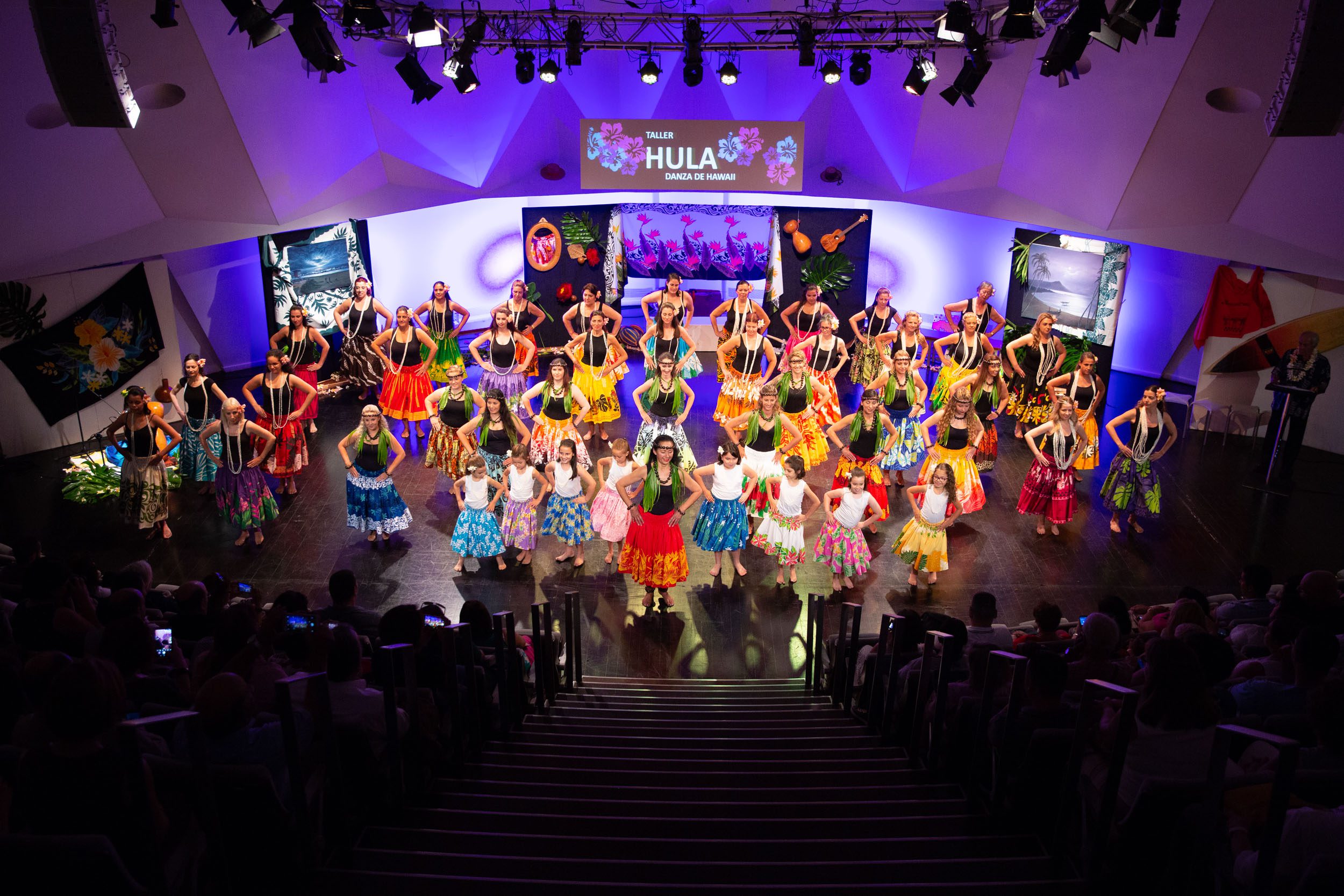 Cartel del evento «Muestra de Hula»